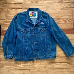 Vintage NBC denim trucker jacket